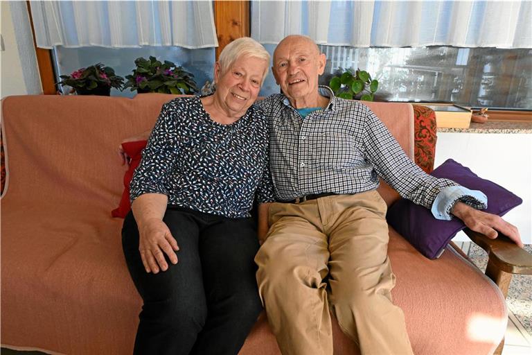 Doris und Wilhelm Wieland nennen als ihr Geheimnis für eine lange und liebevolle Ehe gegenseitige Toleranz und Gespräche. Foto: Elisabeth Klaper