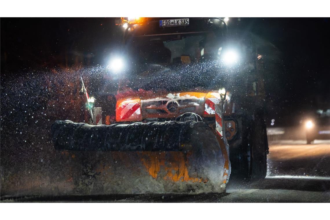 .... Da hilft nur ein Räumfahrzeug.