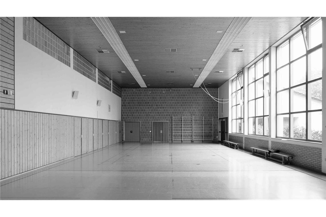 . . . hier die Halle, wie sie zuvor aussah.