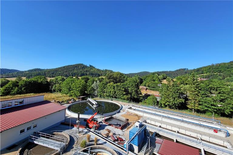  In Zusammenhang mit dem Anschluss Kirchenkirnbergs an die Kläranlage Murrhardt (Foto) stehen umfangreiche Investitionen an, die sich auch auf die Gebühren auswirken. Foto: Stadt Murrhardt