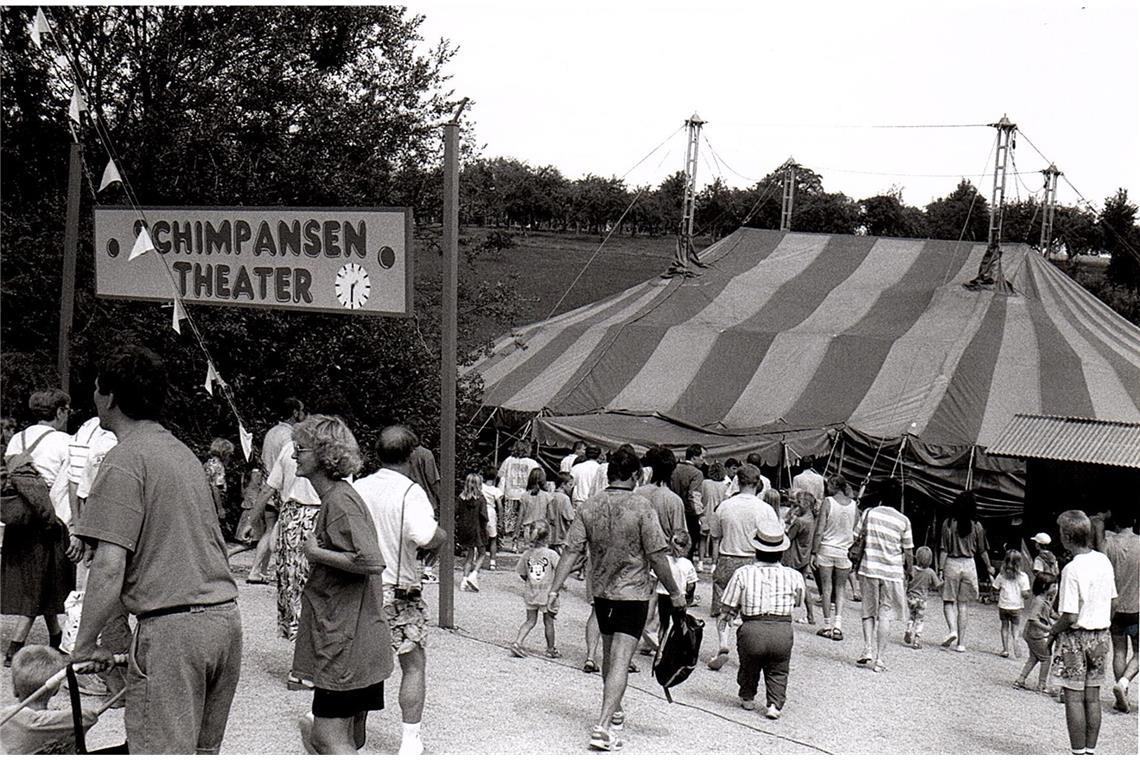 Die Geburtsstunde der Freizeitparks ... wurde der Freizeitpark in den 1980er Jahren in Schwabenpark umbenannt. Damals sorgten noch Schimpansen für Lacher, ...
