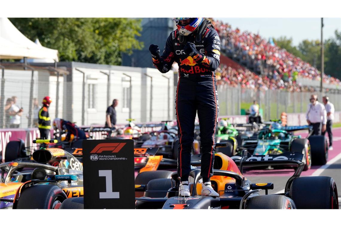 112 Tage musste Max Verstappen auf diesen Sieg warten.