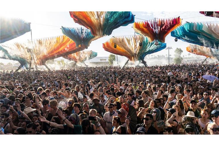 120.000 Menschen werden pro Wochenende beim Coachella erwartet.