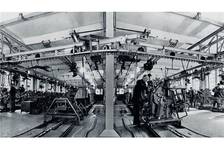 1926 wurde bei Heidelberg Druck die Fließbandproduktion eingeführt.