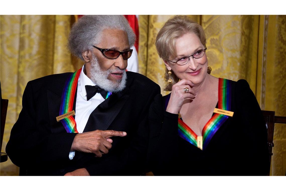 2011 wurde Sonny Rollins vom amerikanischen Kennedy Center geehrt, im selben Jahr wie etwa Schauspielerin Meryl Streep. (Archivbild)