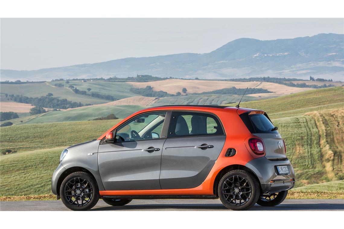 Hallo Smart, groß bist Du geworden – so teuer ist der Neue 2020 bietet der Forfour vier Personen Platz.