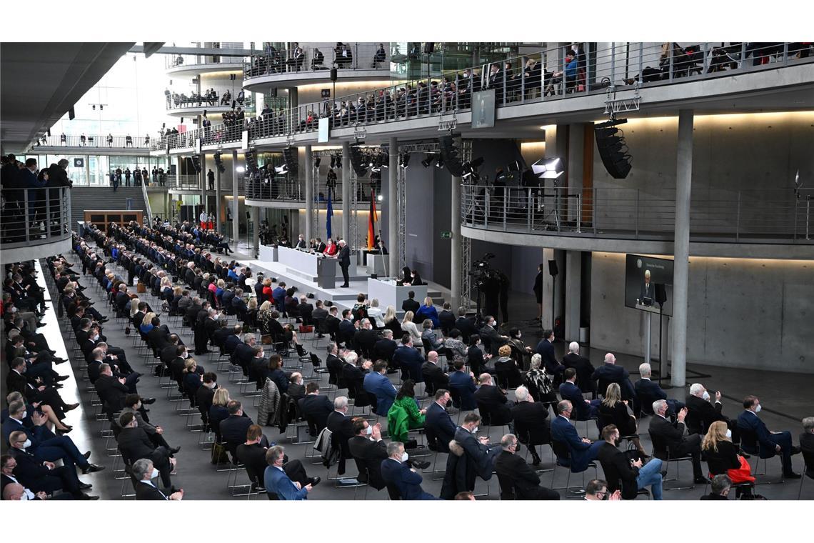 2022 tagte die Bundesversammlung unter Corona-Bedingungen. (Archivbild)