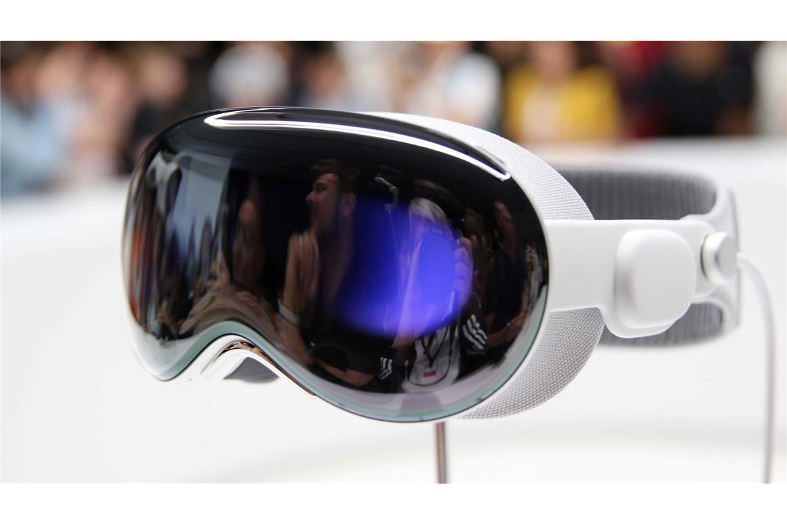 2024: Die Datenbrille Vision Pro ist bislang kein Erfolg für Apple.