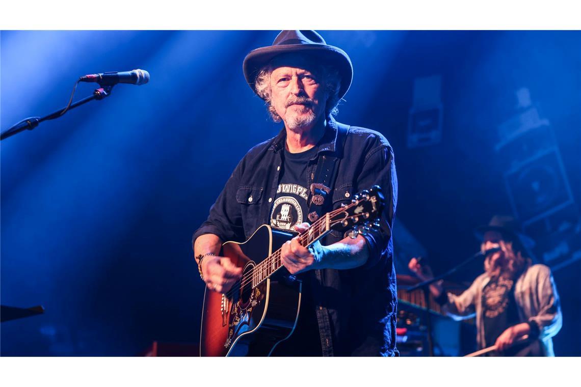 BAP geht zum 50. auf Jubiläums-Tour 2026 wird für BAP das Jahr der Jubiläen: Die Band wird 50 Jahre alt, Wolfgang Niedecken 75. Das wird gebührend gefeiert (Archivbild).