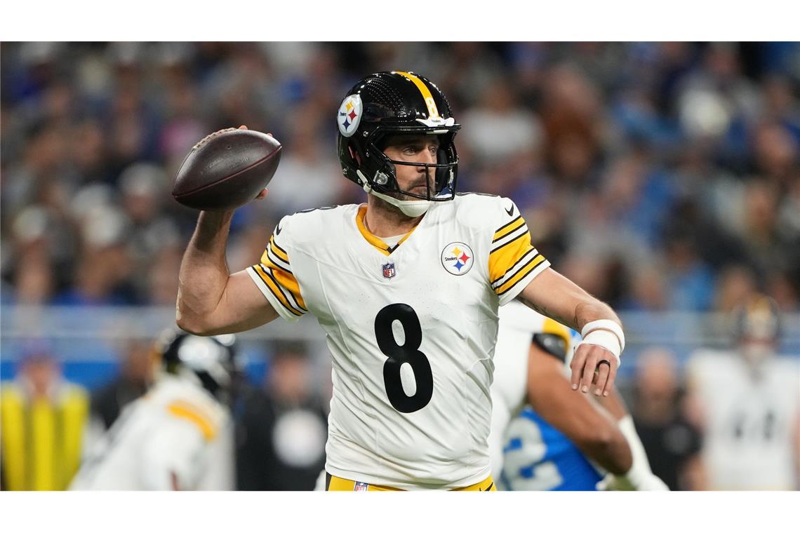 Aaron Rodgers warf gegen Detroit einen Touchdown-Pass.