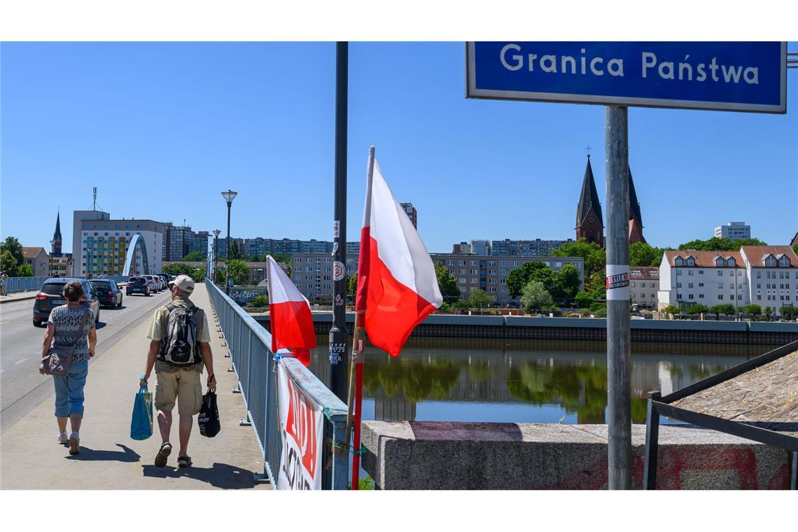 Ab Montag soll auch auf polnischer Seite kontrolliert werden. (Archivbild)