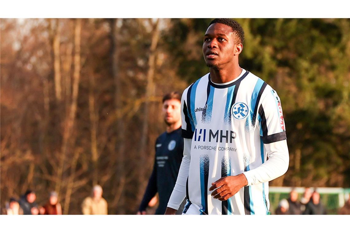 Abdoulie Mboob kam in der zweiten Halbzeit.