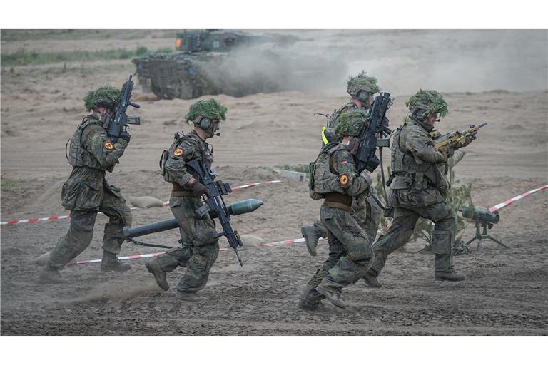 Abschluss der Nato-Übung Quadriga 2024