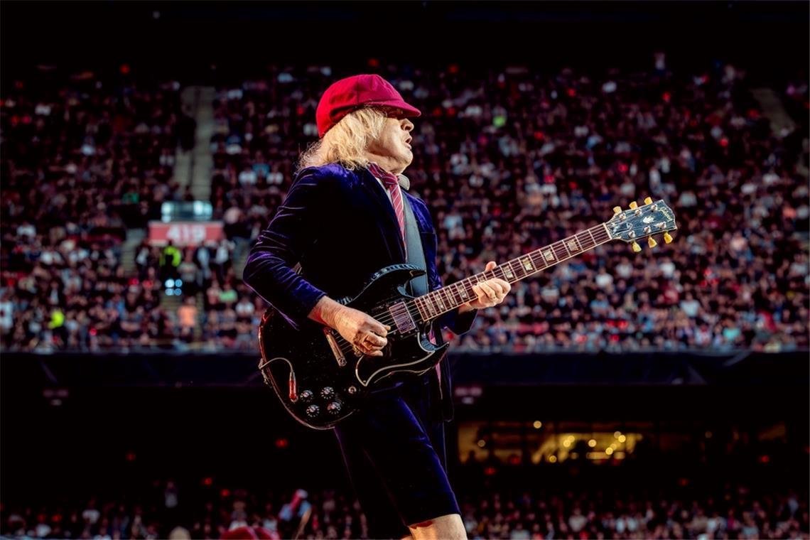 AC/DC treten am 17.08. in Karlsruhe auf.