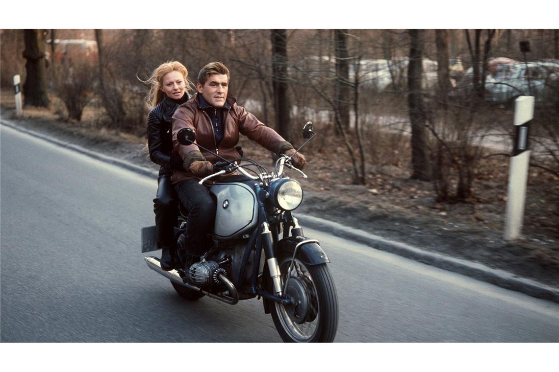 Adorf und Karin Baal auf ener undatierten Aufnahme. (Archivbild)