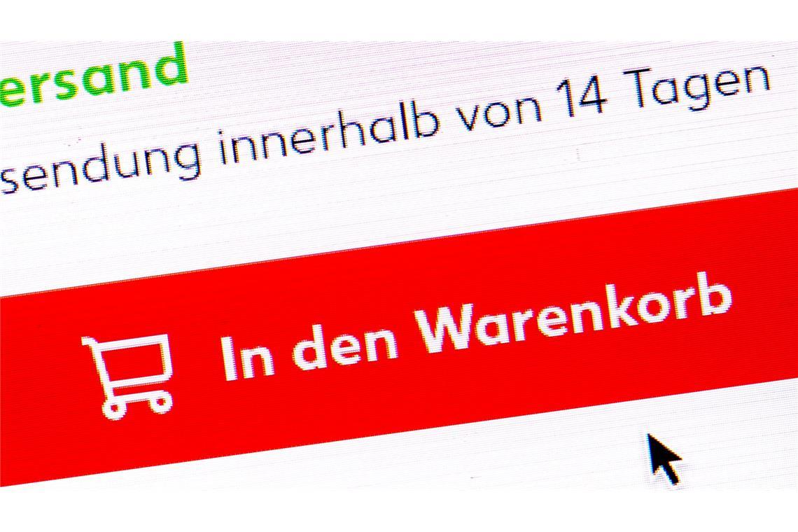 Einkauf per Mausklick immer beliebter - aber nicht bei allen Äußerst beliebt: Einkauf per Mausklick (Symbolbild)