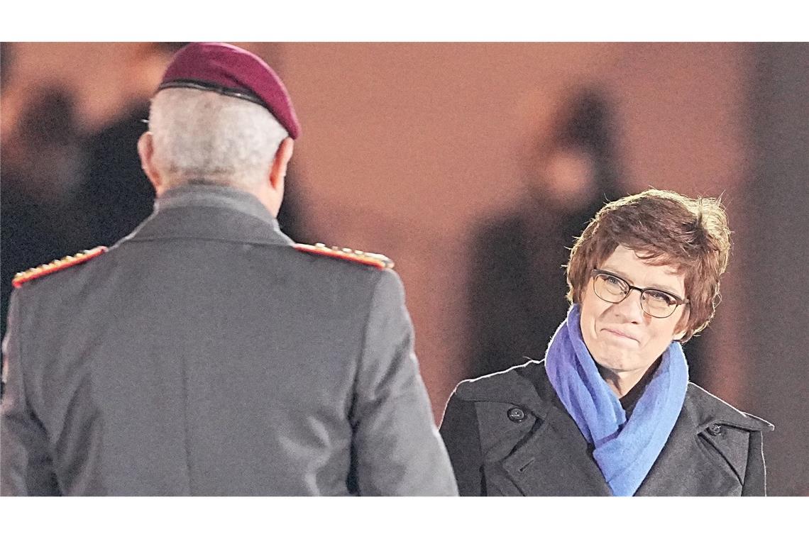 "Ich bin glücklich" - AKK nach ihrem Rückzug AKK beendet Ende 2021 ihre politische Karriere. (Archivbild)