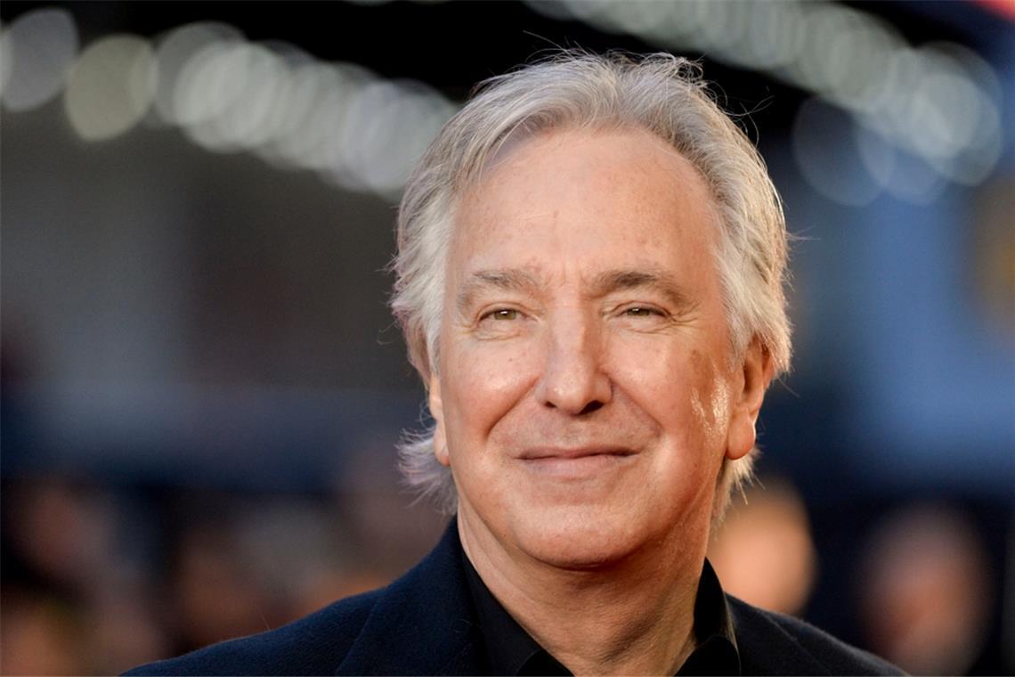 Alan Rickman 2014 bei einem Filmfestival in London.