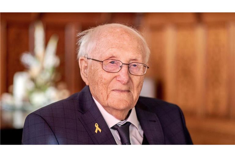 Albrecht Weinberg, einer der letzten Überlebenden des Holocaust (Archivbild).
