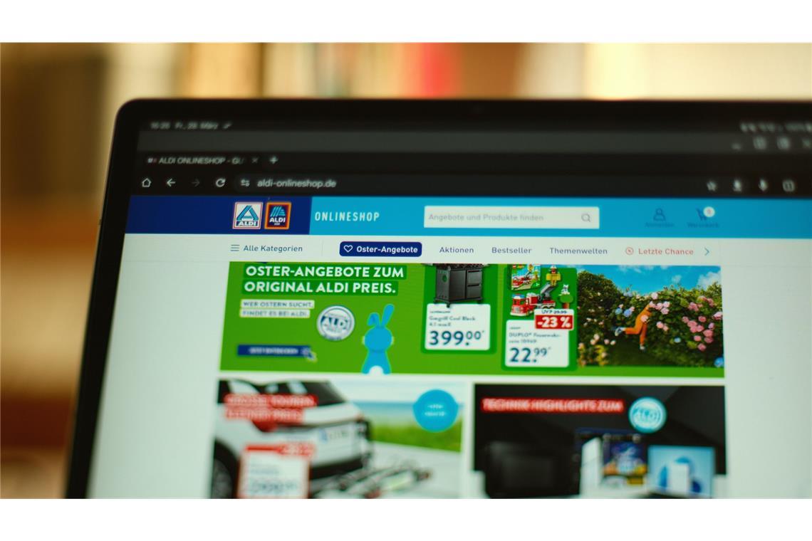 Discounter stellt Onlineshop ein Aldi will seinen Onlineshop einstellen.
