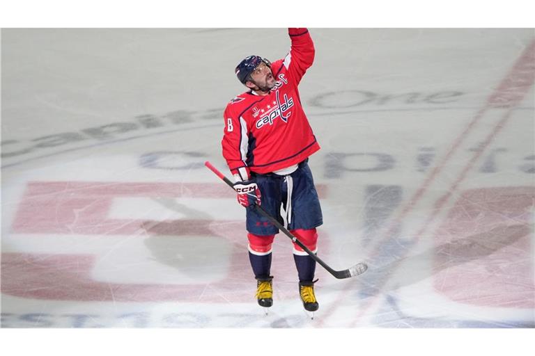 Alexander Owetschkin hat den NHL-Torrekord von Wayne Gretzky eingestellt.