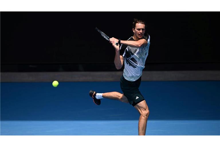 Alexander Zverev hat bei den Australian Open kein leichtes Los erwischt.