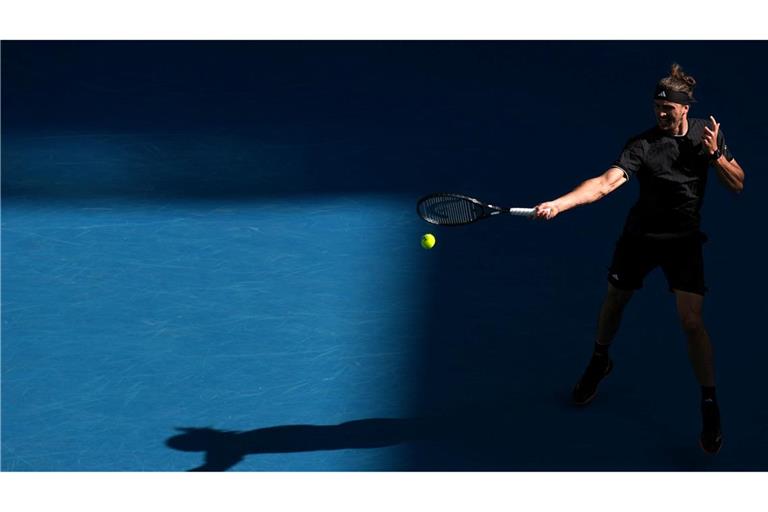 Alexander Zverev hat bei den Australian Open souverän das Viertelfinale erreicht.