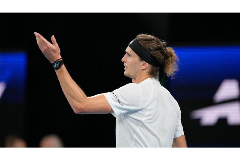Alexander Zverev hat beim United Cup gegen Hubert Hurkacz verloren.
