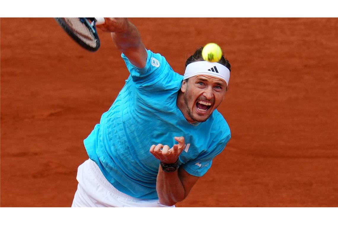 Alexander Zverev hat für die French Open eine lösbare Auslosung bekommen. (Archivbild)