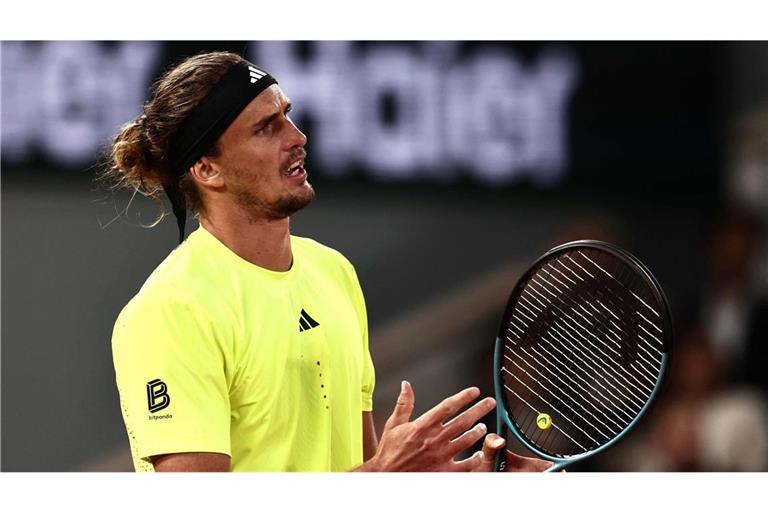 Alexander Zverev ist in Paris ausgeschieden.