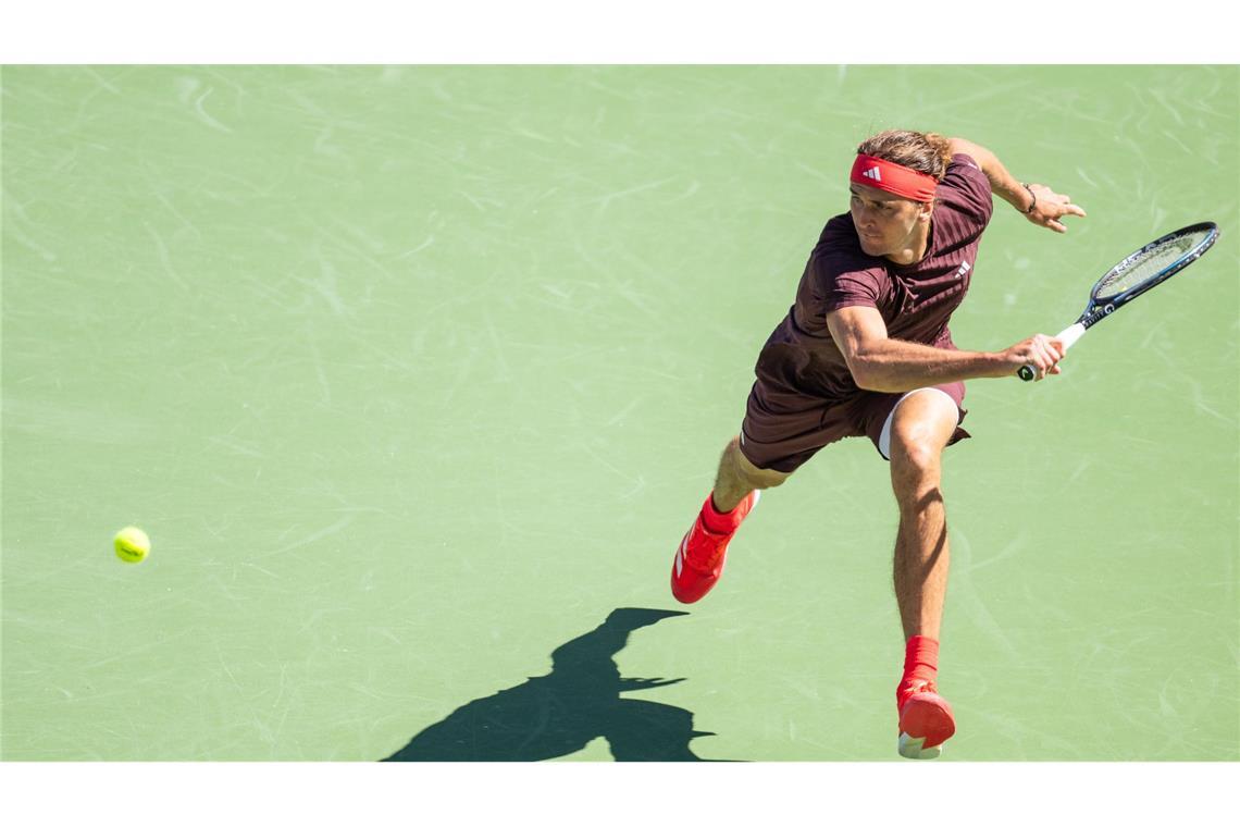 Zverev scheitert beim Auftakt in Indian Wells Alexander Zverev kam gegen Griekspoor nie richtig zu seinem Spiel und war oft in der Defensive.