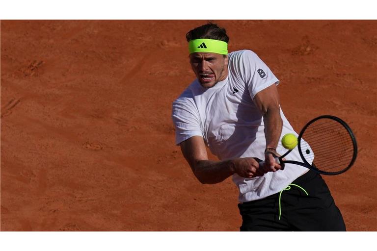 Alexander Zverev schaffte es ins Viertelfinale von Rom