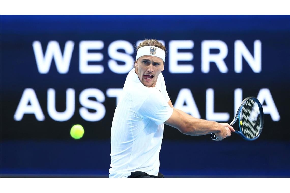 Bilder des Tages Alexander Zverev spielt beim United Cup in Australien.