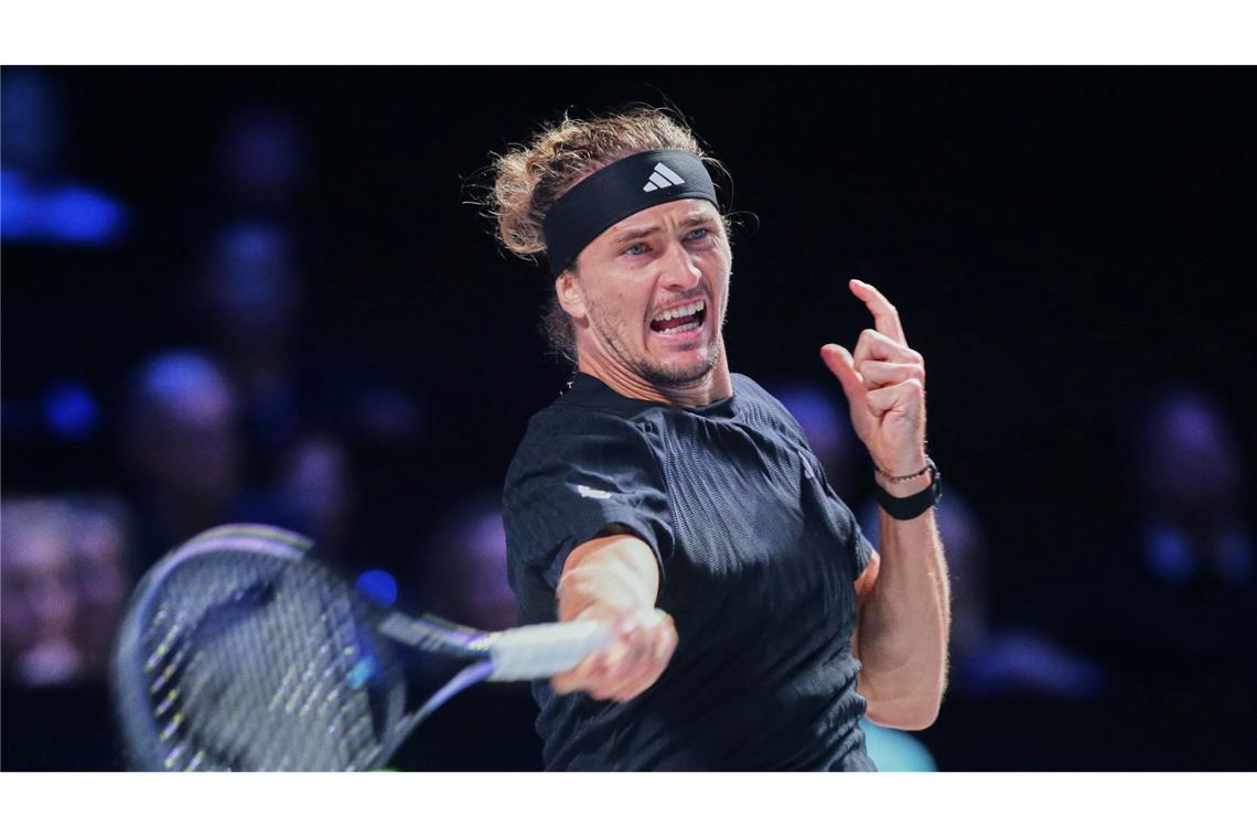 Alexander Zverev spielt in Wien so gut wie seit Monaten nicht mehr.
