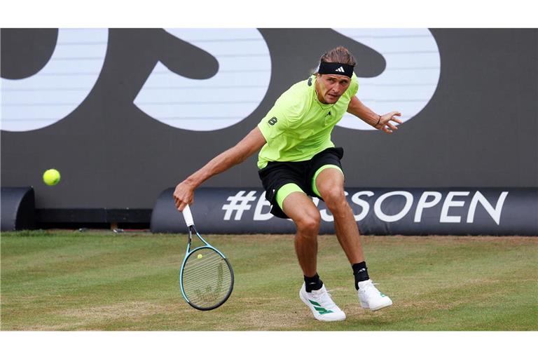 Alexander Zverev stand im Jahr 2025 im Finale der Boss Open.