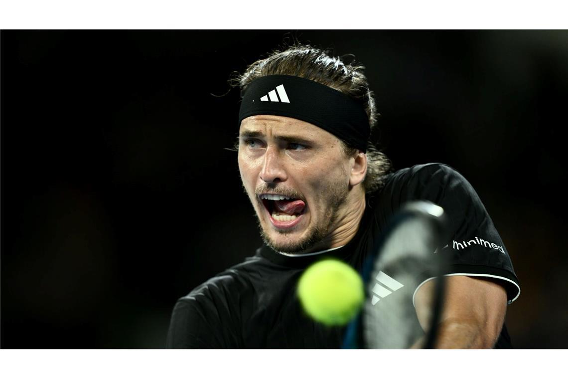Alexander Zverev steht in Melbourne in Runde drei.