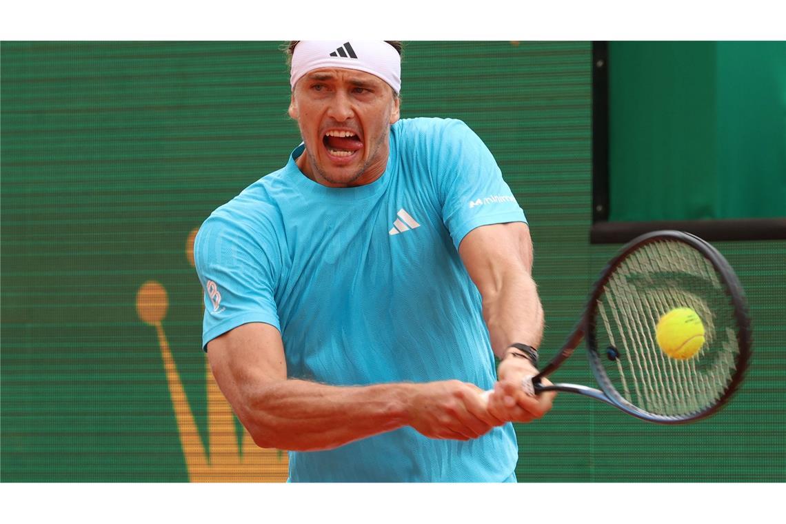 Alexander Zverev steht in Monte-Carlo im Halbfinale.