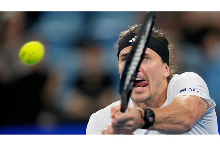 Alexander Zverev streckte sich vergeblich.