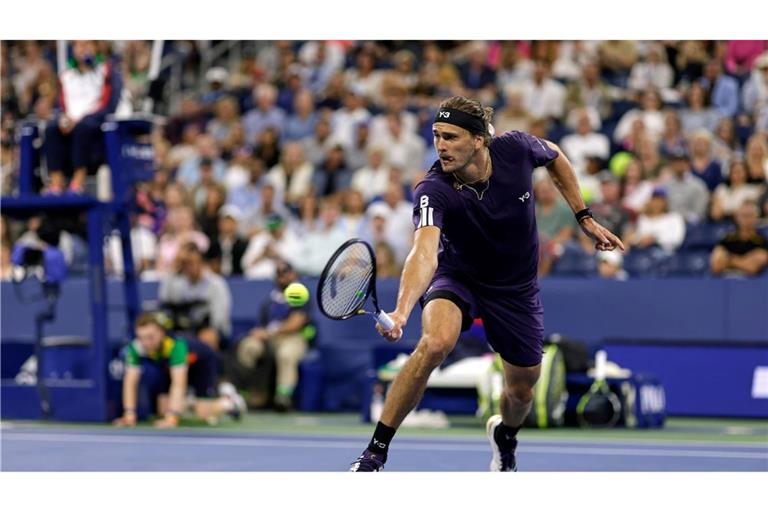 Alexander Zverev trifft bei den US Open nun auf den Kanadier Felix Auger-Aliassime.