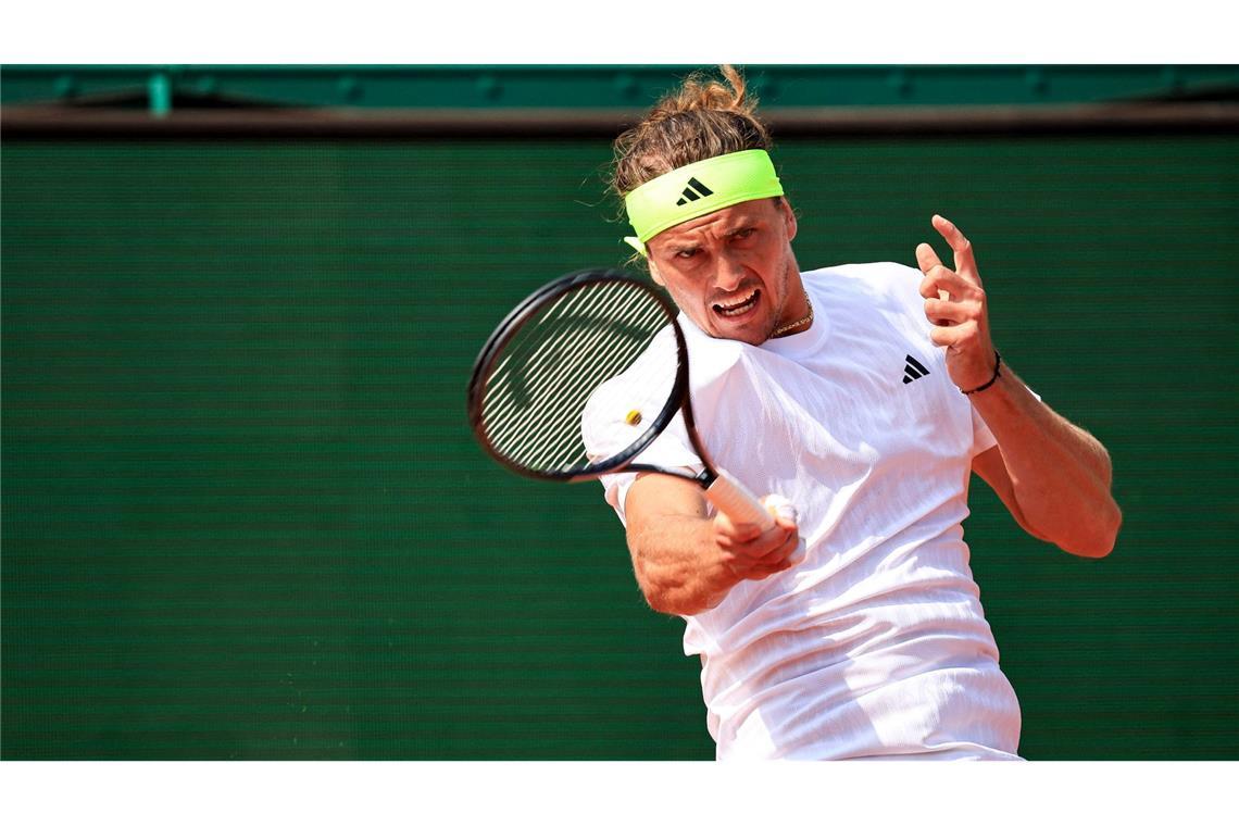 Nächste Enttäuschung: Zverev scheitert früh in Monte-Carlo Alexander Zverev verliert in einem Nervenkrimi.