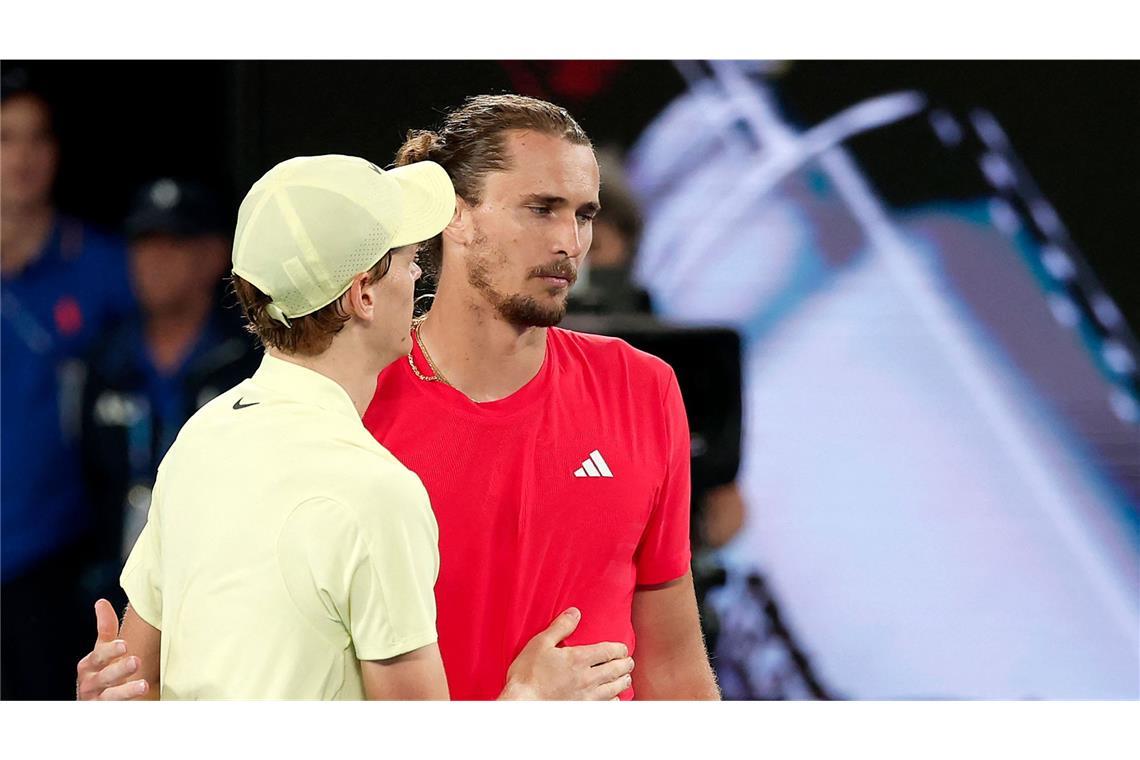 Alexander Zverev verliert Finale klar gegen Jannik Sinner Alexander Zverev verliert klar gegen Jannik Sinner.