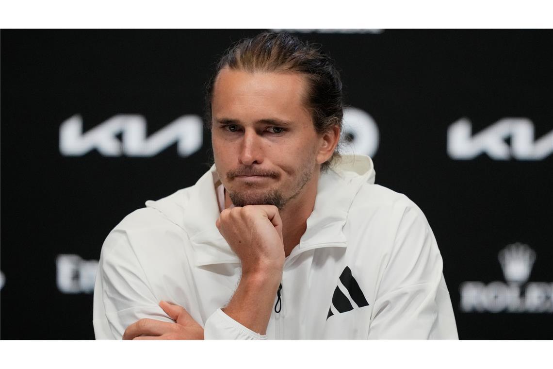 Alexander Zverev vor den Australian Open