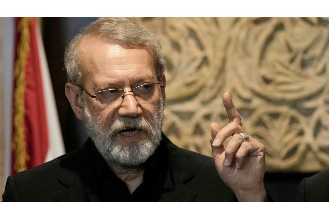 Ali Laridschani  soll bei einem gezielten Luftangriff Israels getötet worden sein