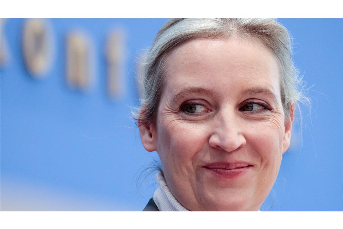 Alice Weidel bringt Moderator aus der Fassung Alice Weidel hat für einen denkwürdigen Auftritt bei „Markus Lanz“ gesorgt. (Archivbild)