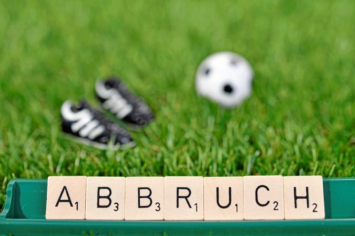 Alles deutet nach dem Verbandsvorschlag auf den Abbruch der Saison 2019/2020 der Amateurfußballer in Baden-Württemberg hin. Foto: Imago