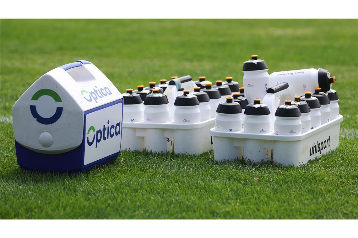 So lief der Trainingsstart bei den Blauen – das sind die Bilder
