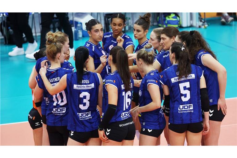 Allianz MTV Stuttgart  liefert eine starke Vorstellung ab.