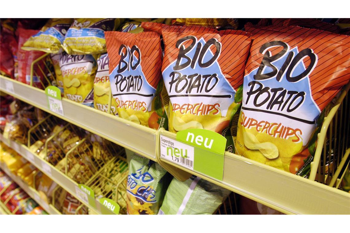Erstickungsgefahr: Chips-Rückruf wegen Holzstückchen Alnatura ruft Chips aus seinem Sortiment zurück (Symbolbild).