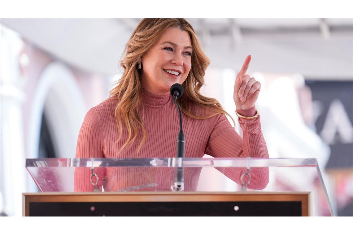 "Grey's Anatomy"-Star Ellen Pompeo feiert ihren Stern Als Ärztin Dr. Meredith Grey wurde Ellen Pompeo zu einer der bestbezahlten TV-Schauspielerinnen.
