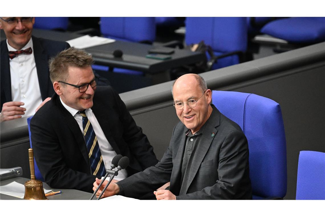 Gregor Gysi stellt Bundestag vor Geduldsprobe Als Alterspräsident durfte Gregor Gysi (Linke) so lange reden, wie er wollte.
